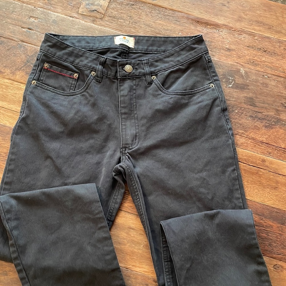 Marine layer 30x30 black corduroy pants
